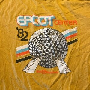 Disney Epcot Center '82 Tee - Mustard Yellow